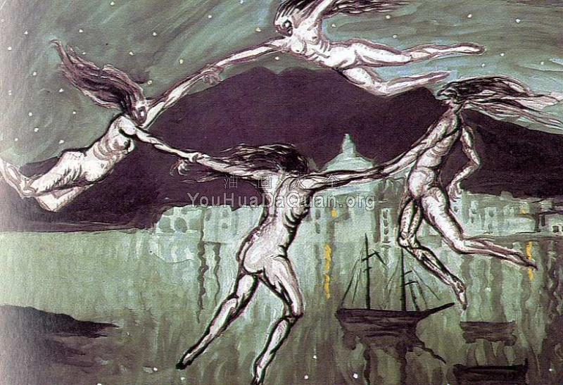 女巫的萨达纳舞 - 萨尔瓦多·达利